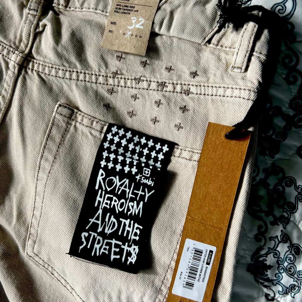Ksubi mens high quality jeans 32 NWT